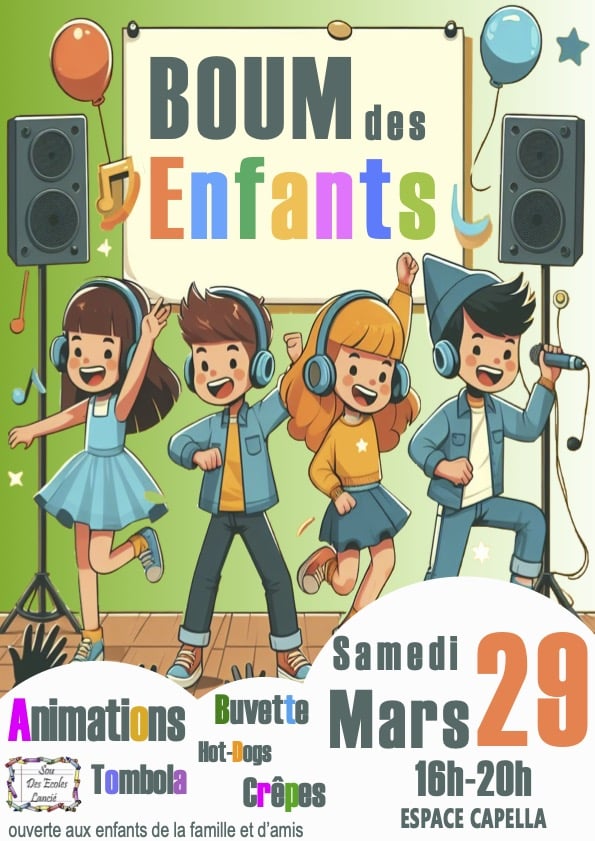 Tirage Tombola et Boum